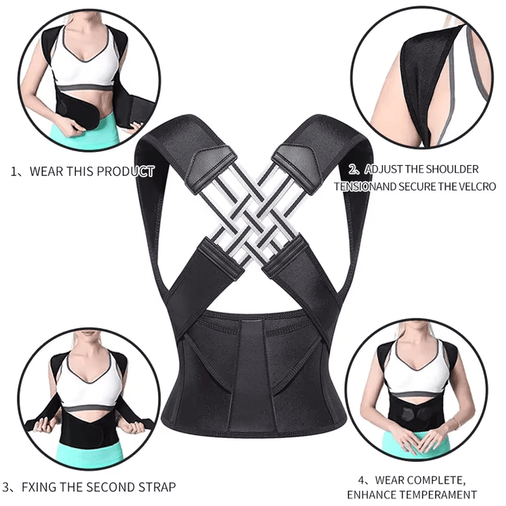 Back Posture Corrector Belt Women Men