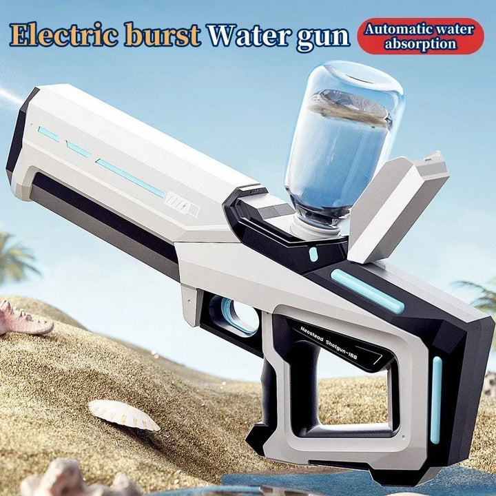 Automatic water absorbing electric water gun!