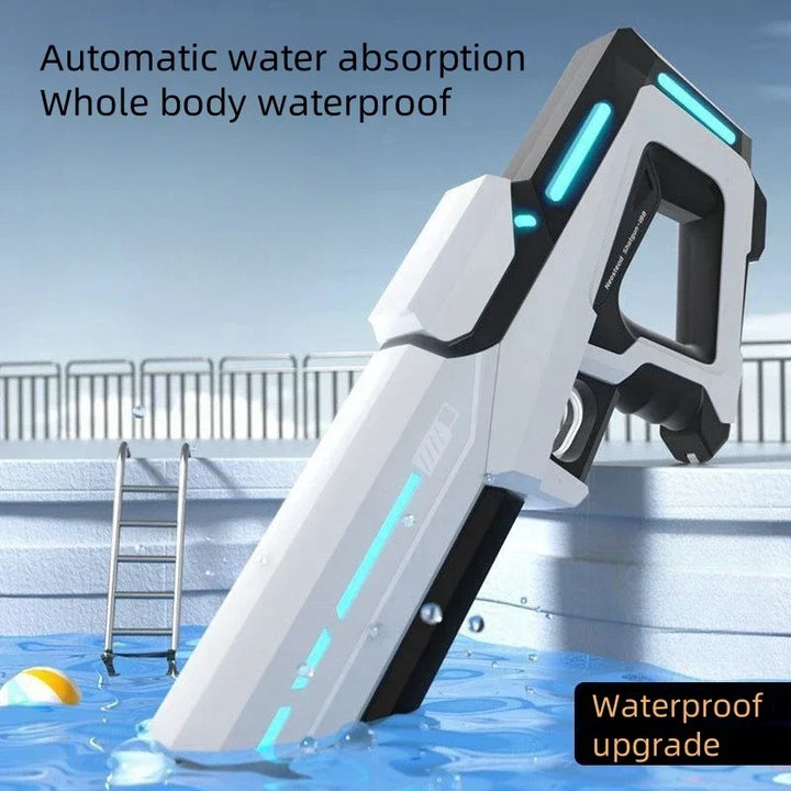 Automatic water absorbing electric water gun!