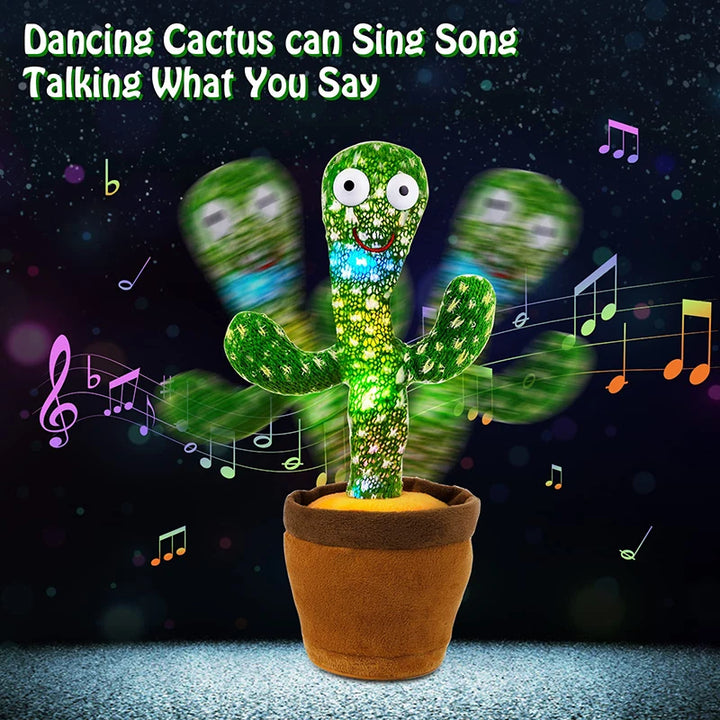 Kids Dancing Talking Cactus Toys