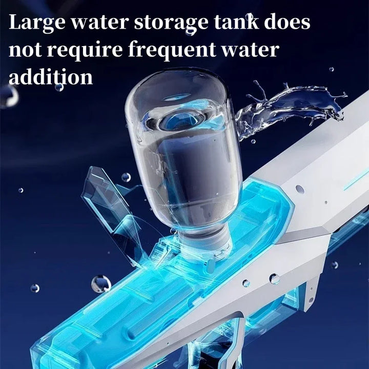 Automatic water absorbing electric water gun!